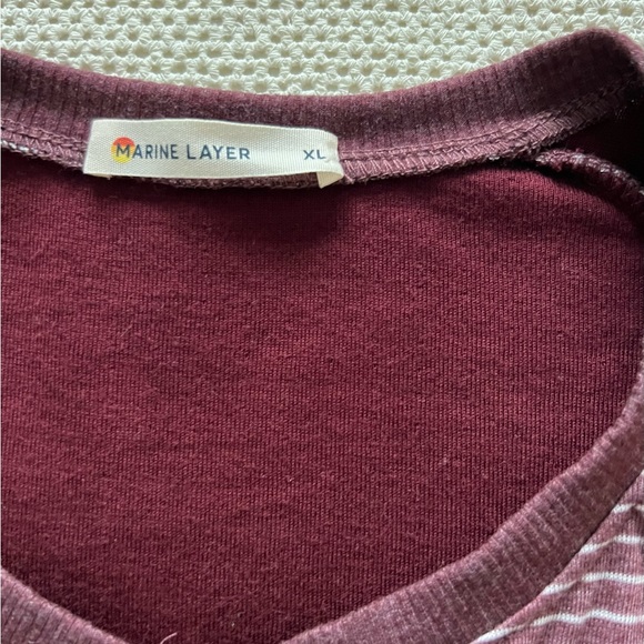 Marine Layer Double Knit Henley - Picture 2 of 3
